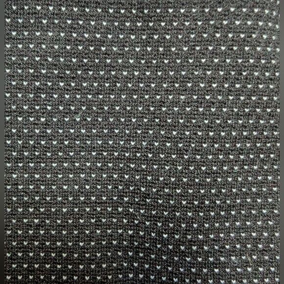 Cop.Copine Black and White Micro Heart Short Sleeve Top Large - Picture 6 of 7